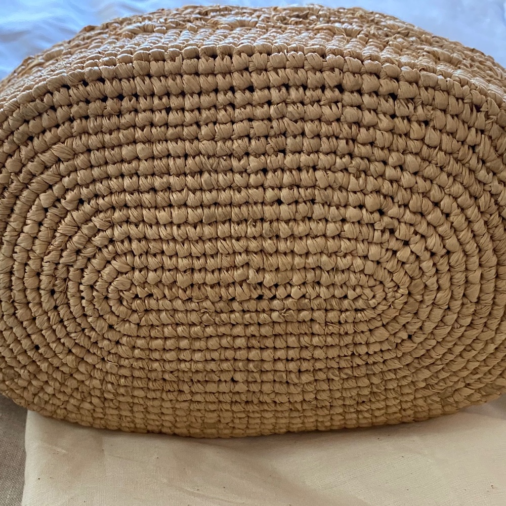 Sezane Ralph Raffia Bag NWT - Picture 6 of 10